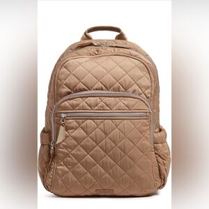 Brown Vera Bradley Campus Backpack